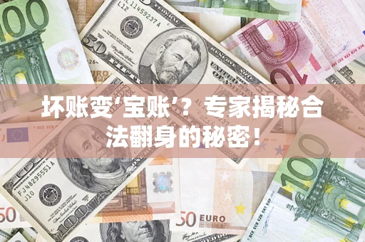 北京坏账变‘宝账’？专家揭秘合法翻身的秘密！
