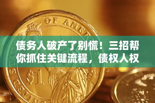 北京债务人破产了别慌！三招帮你抓住关键流程，债权人权益不再缩水