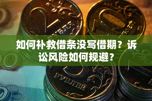 北京如何补救借条没写借期？诉讼风险如何规避？