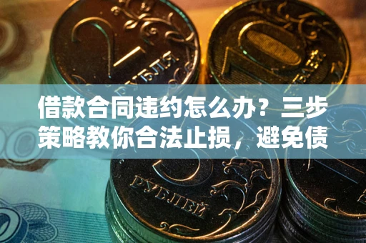 北京借款合同违约怎么办？三步策略教你合法止损，避免债务危机升级