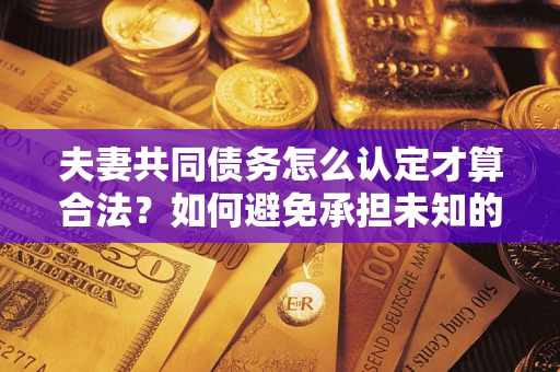 北京夫妻共同债务怎么认定才算合法？如何避免承担未知的债务风险？